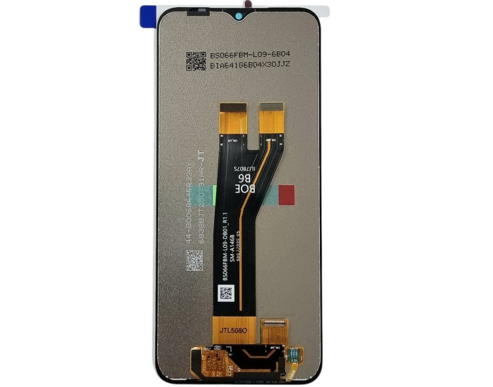 Дисплей з сенсорним екраном (модуль) Samsung A14 5G A146 B, (JT) чорний