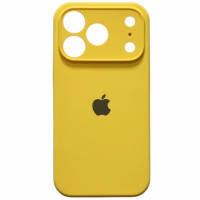 Чехол-силикон оригинал Case Full Camera iPhone 17 Pro, Yellow