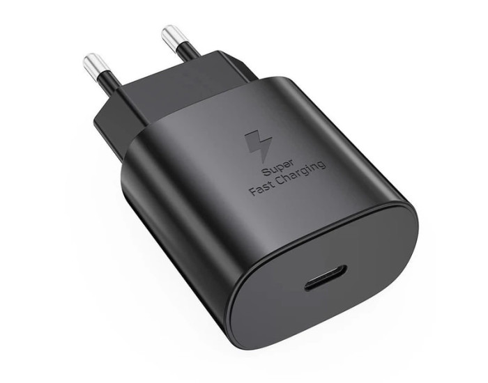 Сетевое зарядное устройство Samsung 25W Type-C (No Logo) Черный