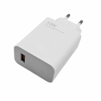 Мережеве зарядний пристрій Xiaomi 33W USB-A (No logo) Білий