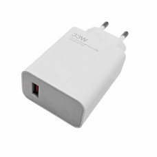 Сетевое зарядное устройство Xiaomi 33W USB-A (No logo) Белый