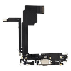 Шлейф для iPhone 15 Pro Max, коннектора зарядки, синхронизации, Natural Titanium, оригинал снятый