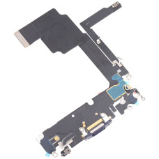 Шлейф для iPhone 15 Pro, коннектора наушников, коннектора зарядки, Blue