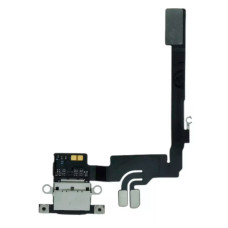 Шлейф для iPhone 16 Pro, коннектора зарядки, синхронизации, Black Titanium, оригинал