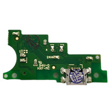 Шлейф для Motorola XT2053-1-2-3 Moto E6s 2020, конектора зарядки, мікрофона з компонентами, оригінал