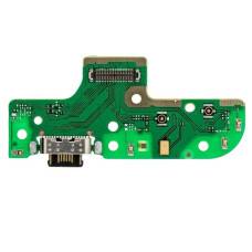 Шлейф для Motorola XT2091-3 Moto G9 Power, конектора зарядки, мікрофона з компонентами