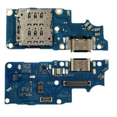 Шлейф для Realme 12 4G 6.67", конектора зарядки з роз'ємом навушників, з мікрофоном, High copy