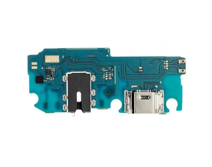 Шлейф для Samsung A022F Galaxy A02, коннектора зарядки, конектора гарнитуры с микрофоном, оригинал