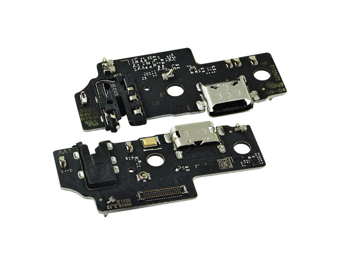 Шлейф для Samsung A05 A055, коннектора зарядки, конектора гарнитуры с микрофоном