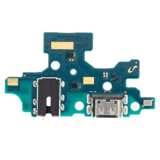 Шлейф для Samsung A415F A41, микрофона, коннектора наушников, коннектора зарядки