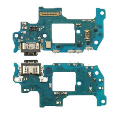 Шлейф для Samsung A556 Galaxy A55, коннектора зарядки с микрофоном, High Copy