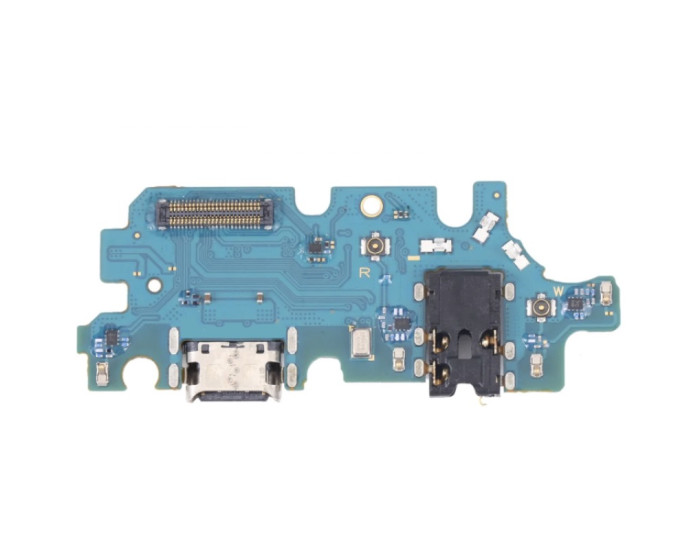 Шлейф для Samsung M13 M135, коннектора зарядки, конектора гарнитуры с микрофоном, High Copy