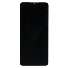 Дисплей с сенсорным экраном (модуль) Samsung M127 Galaxy M12, черный, оригинал, сервисная упаковка GH82-220227A