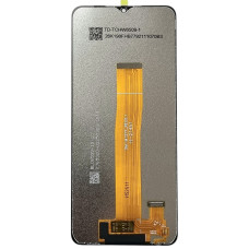 Дисплей с сенсорным экраном (модуль) Samsung M127 Galaxy M12, черный, оригинал, сервисная упаковка GH82-220227A