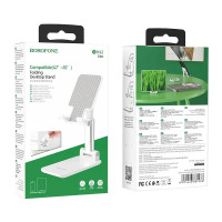 Настольный держатель Borofone BH42 Lite Star, White