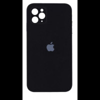 Чехол-силикон оригинал Square Cover Soft Matte Full Camera iPhone 11 Pro Max, Черный