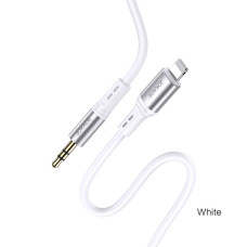 Кабель AUX to Lightning Jokade JA106 LINGYUE (3,5мм 1м) белый