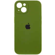 Чехол-силикон оригинал Full Camera Soft Matte iPhone 13, Olive