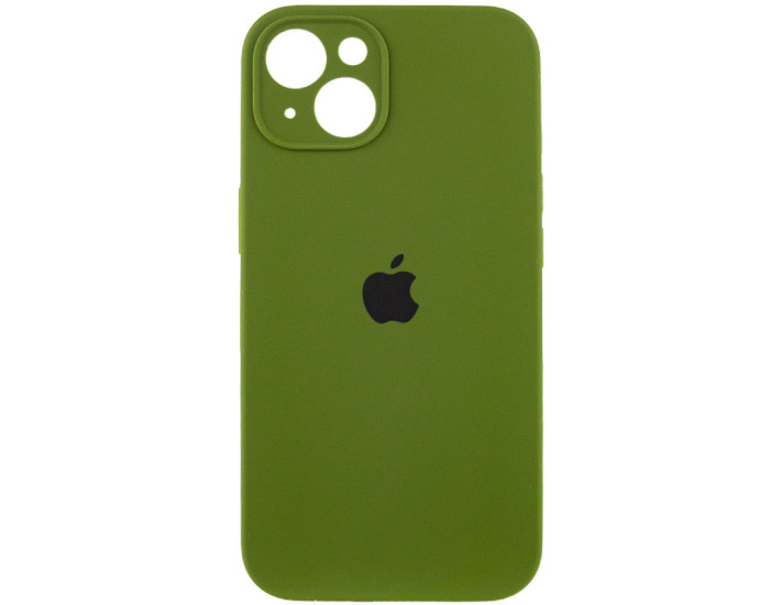 Чехол-силикон оригинал Full Camera Soft Matte iPhone 13, Olive