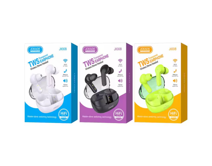 Беспроводные наушники Bluetooth Jokade JI008 YAYAO (Белый / White)