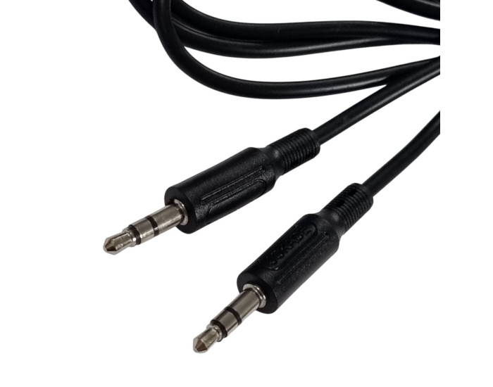 Кабель AUX Jokade JA107 RUIDA 1m. (Чорний / Black)
