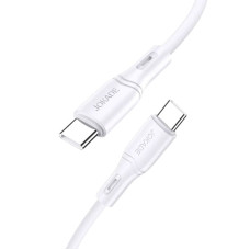 Кабель USB-C Jokade JA035 JINKE series Sillicone (PD100W/1m) Type-C to Type-C белый