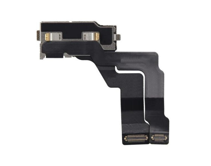 Камера для iPhone 14 Pro, 12MP + Face ID, со шлейфом, фронтальная, передняя с датчиком приближения, оригинал