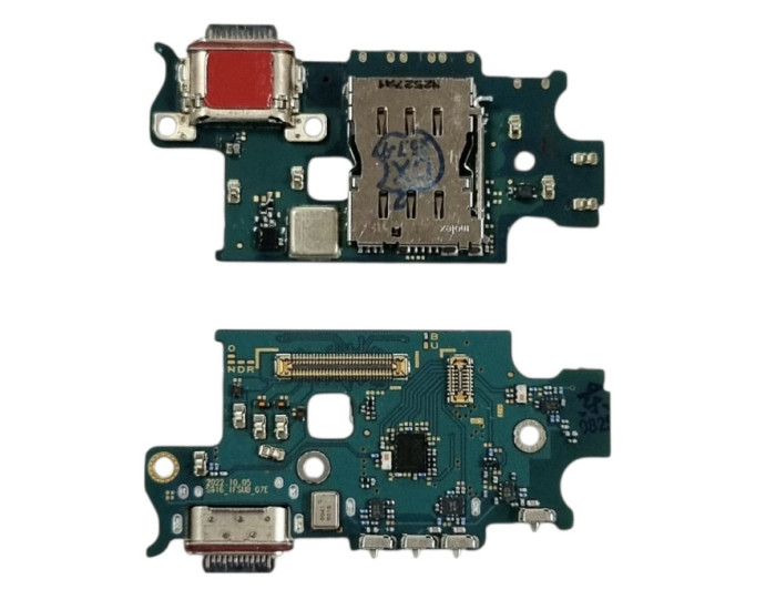 Шлейф для Samsung S23 Plus 5G, коннектора зарядки, оригинал Type-C