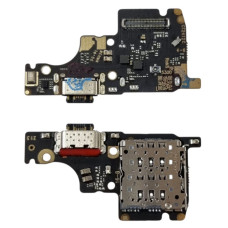Шлейф для Xiaomi Poco M7 Pro 5G, коннектора зарядки, High Copy