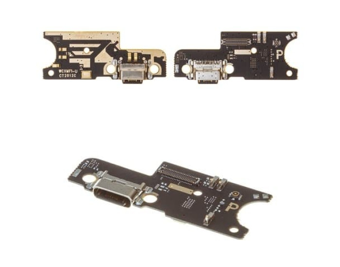 Шлейф для Xiaomi Pocofone F1, коннектора зарядки, High Copy
