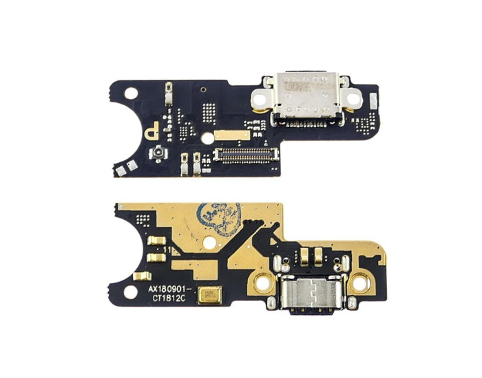 Шлейф для Xiaomi Pocofone F1, коннектора зарядки, оригинал