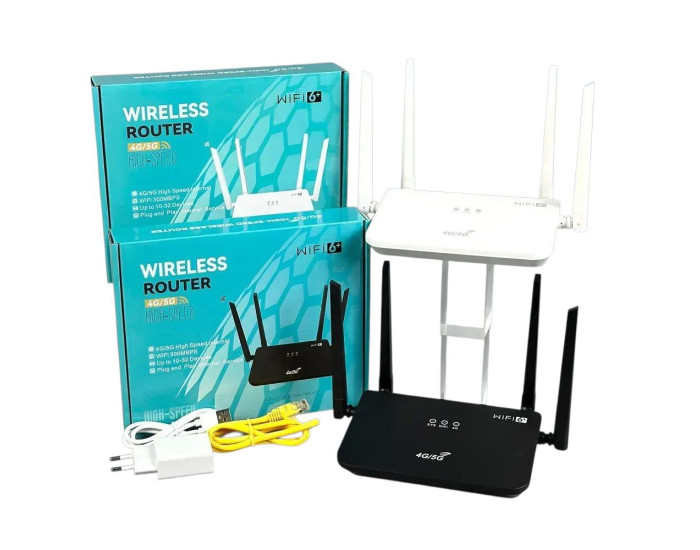 Роутер Wi-Fi 6+ 4G/5G с SIM-картой