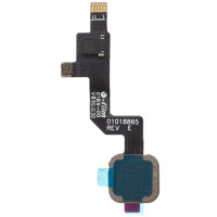 Шлейф для Motorola XT1650, сканер відбитка пальця (Touch ID) Gold/White