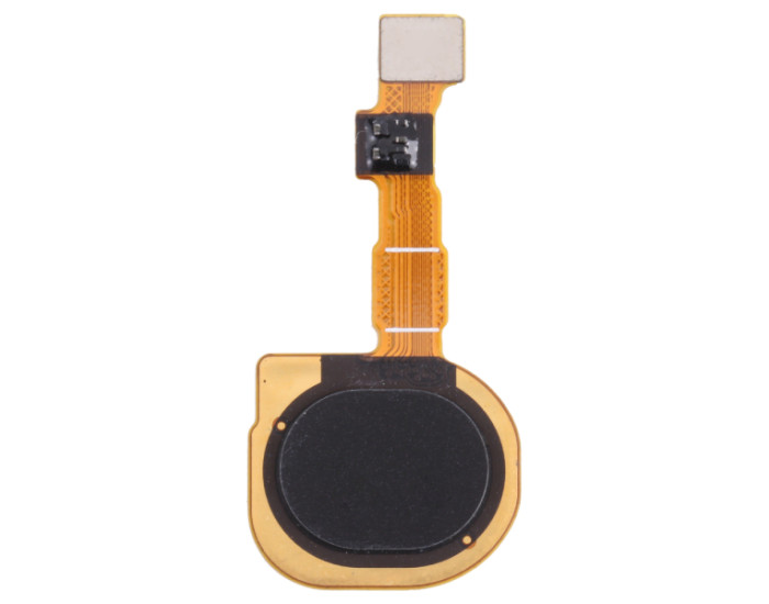 Шлейф для Samsung A115F/DS Galaxy A11, сканера отпечатка пальца (Touch ID) черный