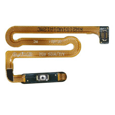 Шлейф для Samsung A12 A125 /A127 /M127, сканер отпечатка пальца (Touch ID) красный, оригинал