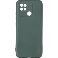 Чехол-силикон Full Soft Case Xiaomi Redmi 10C, Dark Green