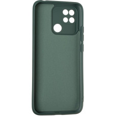 Чехол-силикон Full Soft Case Xiaomi Redmi 10C, Dark Green