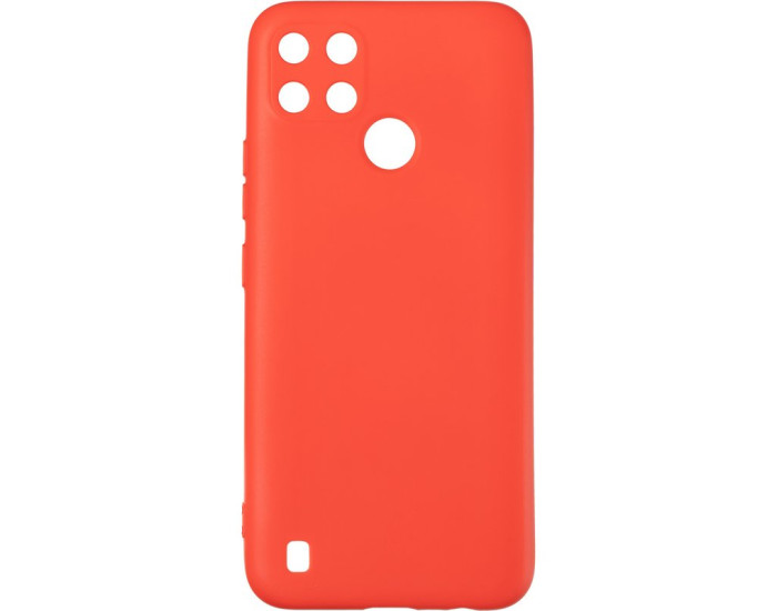 Чехол-силикон оригинал Full Soft Case Realme C21Y/C25Y, Red 