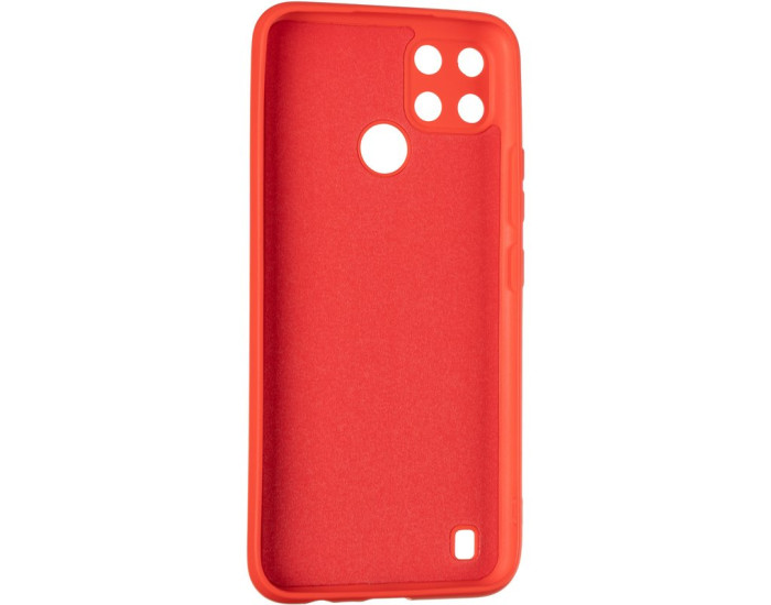 Чехол-силикон оригинал Full Soft Case Realme C21Y/C25Y, Red 