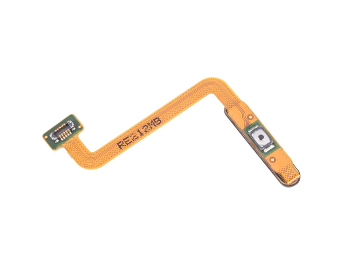 Шлейф для Samsung M336 Galaxy M33 /M536B M33 5G с кнопкой включения, сканер отпечатка пальца (Touch ID) Green, оригинал