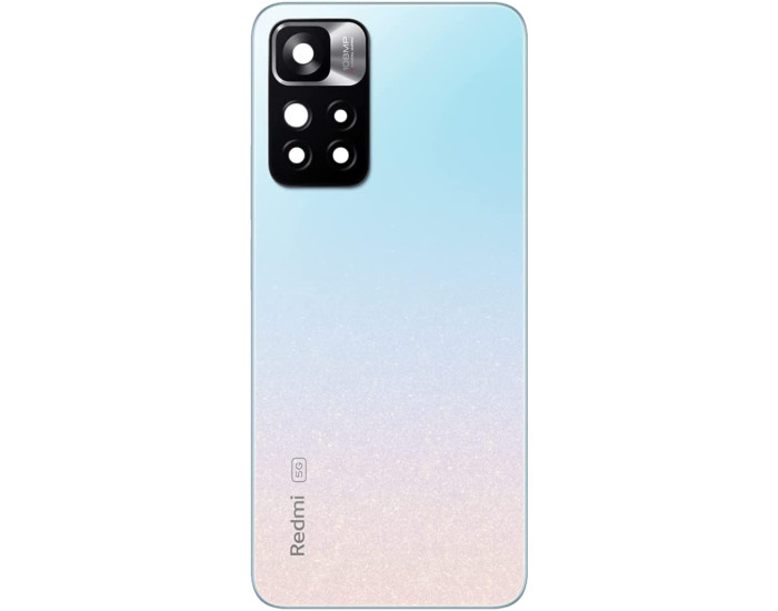 Задняя крышка для Xiaomi Redmi Note 11 Pro Plus 5G, со стеклом камеры, Star Blue, оригинал