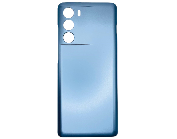 Задняя панель корпуса Motorola XT2175-1 Moto G200 5G, голубая (Gracier Green)