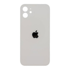 Задня панель корпуси для iPhone 12, біла (Big Hole)