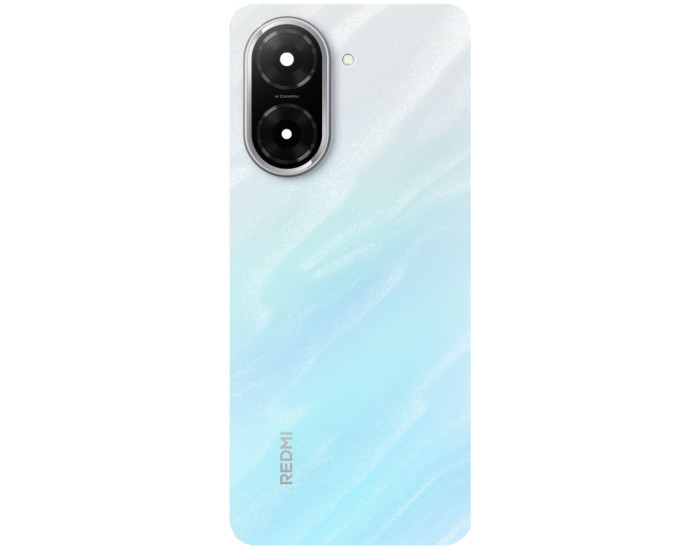 Задняя панель корпуса для Xiaomi Redmi A5 4G Global, голубая со стеклом камеры, оригинал