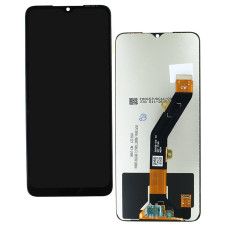 Дисплей с сенсорным экраном (модуль) Infinix Hot 30i, черный, переклейка