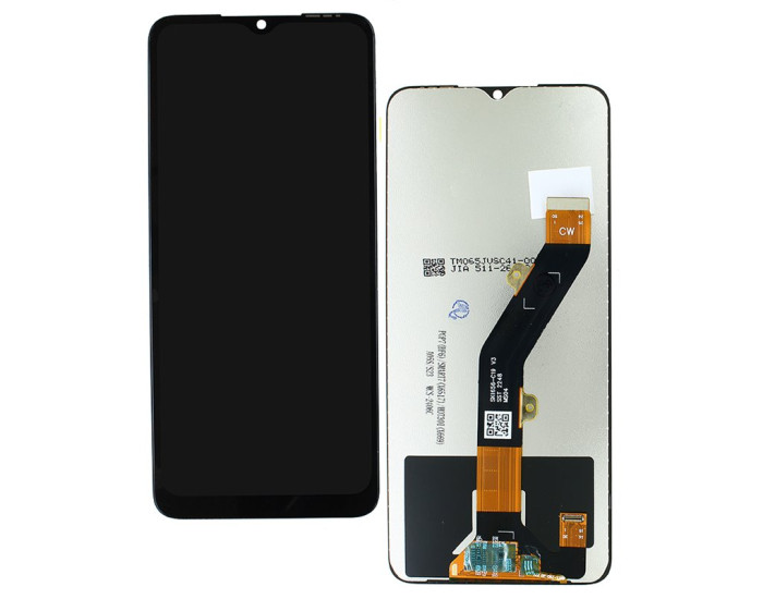 Дисплей с сенсорным экраном (модуль) Infinix Hot 30i, черный, переклейка