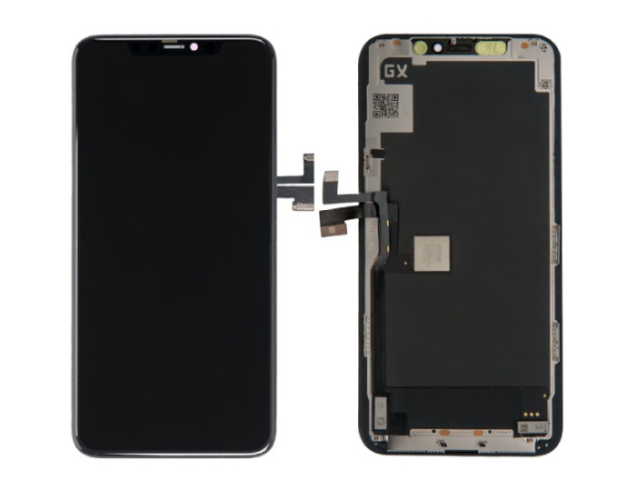 Дисплей з сенсорним екраном (модуль) iPhone 11 Pro, чорний, OLED Hard GX