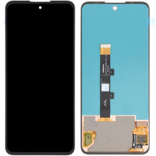 Дисплей з сенсорним екраном (модуль) Motorola XT2139-1 Edge 20 Lite, OLED, з рамкою Electric Graphite