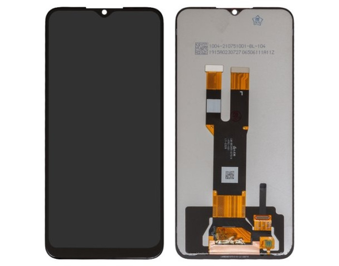 Дисплей с сенсорным экраном (модуль) Nokia C22 /C32, черный, переклейка