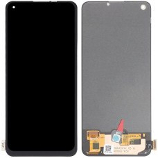 Дисплей з сенсорним екраном (модуль) Oppo A74 4G /A94 /A95 /Reno 5 Lite /6 Lite /F19 /F19 Pro, чорний, OLED, Ver 0.5
